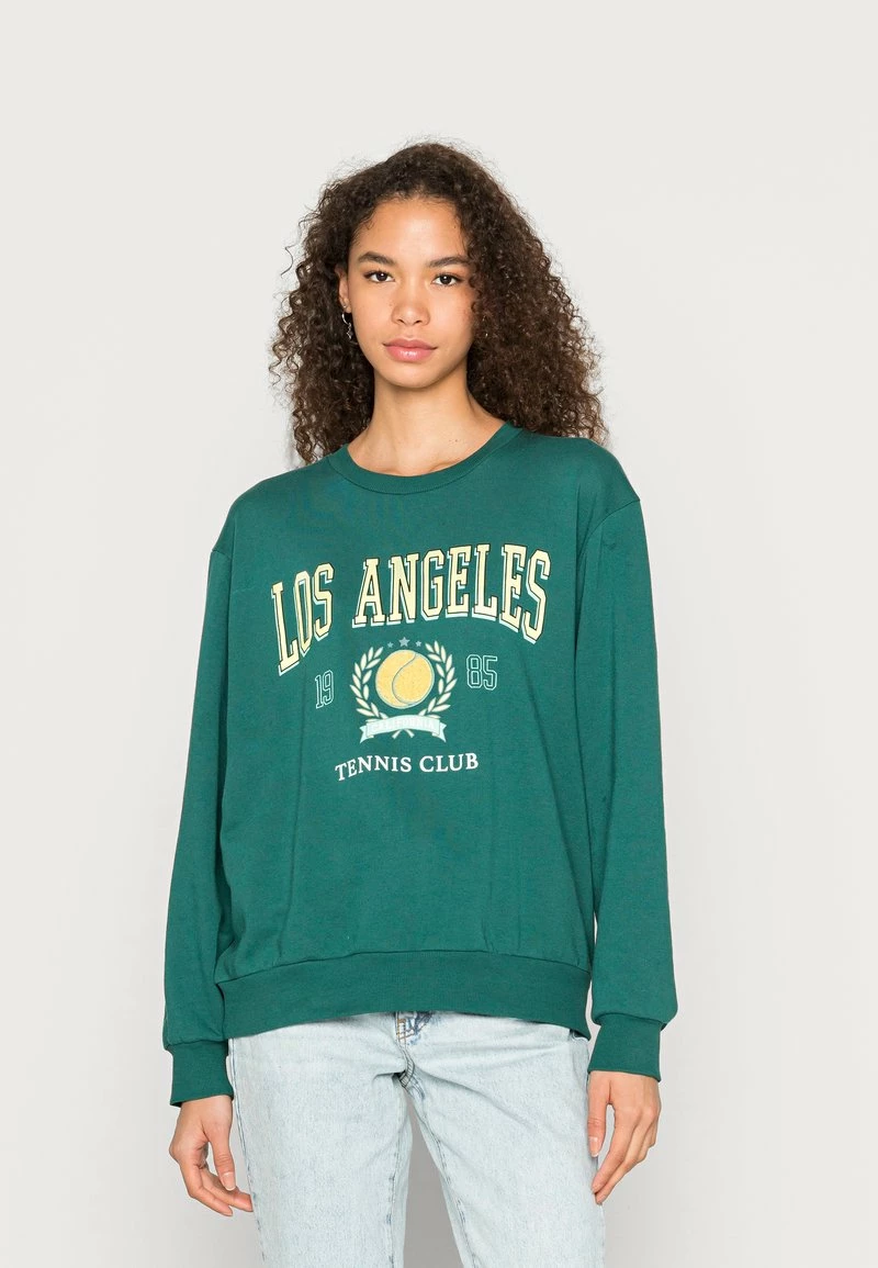 Even&Odd Damen Sweatshirt - Dark Green 3 Even&Odd Damen Sweatshirt - Dark Green