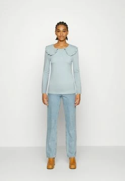 Even&Odd Damen Langarmshirt - Light Blue -Even&Odd Verkäufe b72eacb0470a4329a53a2c732eea7925