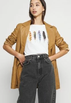 Even&Odd Damen T-Shirt Print - White -Even&Odd Verkäufe b863ef58b8eb47a588fa93fe138f95d1