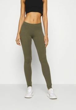 Even&Odd Damen 2 PACK - Leggings - Hosen - Black Olive -Even&Odd Verkäufe b8816c03b6a84dbb9347449c56fcf20e
