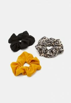 Even&Odd 3 PACK - Haar-Styling-Accessoires - Black/yellow/brown | Damen