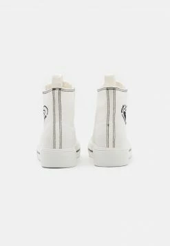 Even&Odd LOVE - Sneaker High - White/black | Damen -Even&Odd Verkäufe b9ab55472f2a41608a1010820da97914