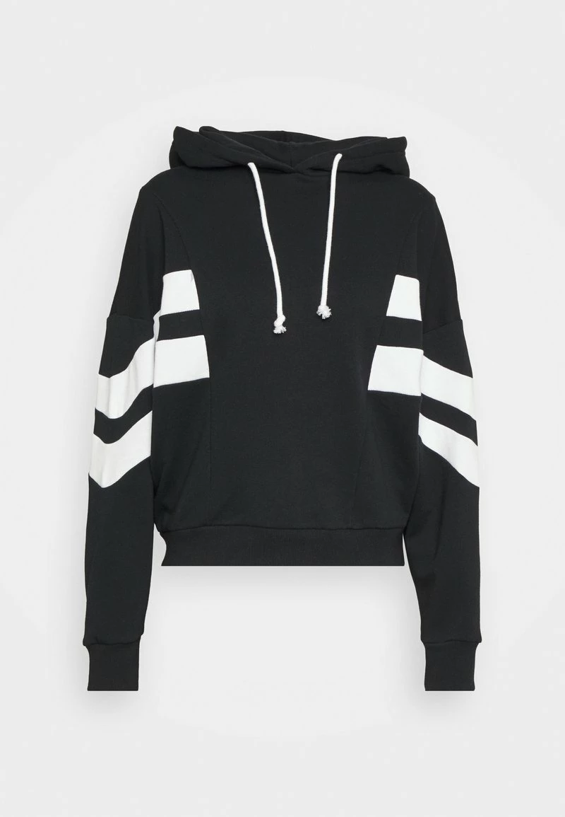 Even&Odd Damen Sweatshirt - Black/white 3 Even&Odd Damen Sweatshirt - Black/white