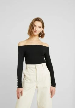 Even&Odd Damen BASIC - Langarmshirt - Black