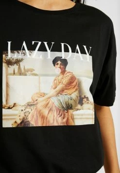 Even&Odd Damen T-Shirt Print - Black 13 Even&Odd Damen T-Shirt Print - Black -Even&Odd Verkäufe bbe40bd6d9a54d25ab37cd579336443e