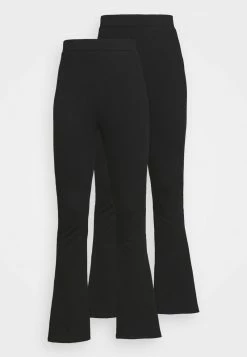 Even&Odd Damen 2er PACK - Leggings - Hosen - Black/black -Even&Odd Verkäufe bc130315128c4091b572aa3204045a2f