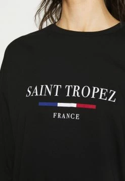 Even&Odd Damen T-Shirt Print - Black -Even&Odd Verkäufe bc207135c2e54bdab158d3a6a1db9a51