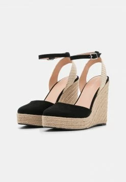 Even&Odd Damen Plateausandalette - Black -Even&Odd Verkäufe bc27e251bae2415794c2c4bfb4228bc8