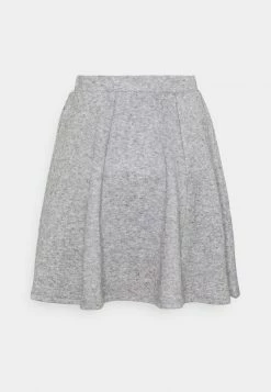 Even&Odd Damen Flared Mini Knitted Skirt - Minirock - Mottled Grey 13 Even&Odd Damen Flared Mini Knitted Skirt - Minirock - Mottled Grey -Even&Odd Verkäufe bcbf51fceb5a4aff992ca129acaaac5a