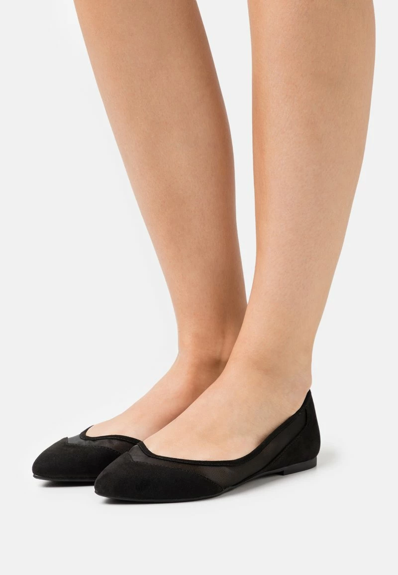 Even&Odd Damen Klassischer Ballerina - Black 3 Even&Odd Damen Klassischer Ballerina - Black
