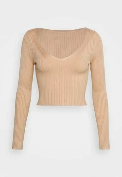 Even&Odd Damen Strickpullover - Beige