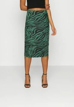 Even&Odd Damen 2er PACK - Bleistiftrock - Black/teal