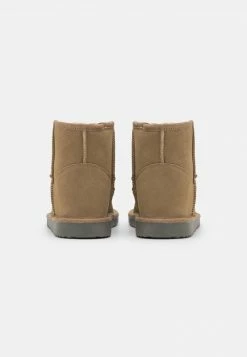 Even&Odd Damen LEATHER WINTER BOOTIES - Stiefelette - Khaki -Even&Odd Verkäufe bef7bb71483149fd9e779d750401fd3a