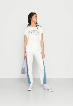 Even&Odd Damen T-Shirt Print - White -Even&Odd Verkäufe c04c375c992c40ffaac39a22a41cf98f
