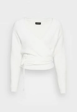Even&Odd Strickpullover - White | Damen -Even&Odd Verkäufe c04c3a9fb4154c149c160a3463a3efcd