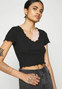 Even&Odd Damen T-Shirt Basic - Black 11 Even&Odd Damen T-Shirt Basic - Black -Even&Odd Verkäufe c10e7174a522408ebb0e49eb449da722