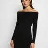 Even&Odd Damen BASIC - OFF-SHOULDER MINI LONG SLEEVES DRESS - Etuikleid - Black 2 Even&Odd Damen BASIC - OFF-SHOULDER MINI LONG SLEEVES DRESS - Etuikleid - Black -Even&Odd Verkäufe c1315edcee8a4d90a169a4a775266d25