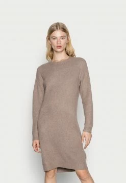 Even&Odd Damen Strickkleid - Mottled Grey