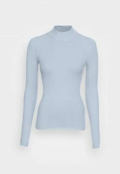 Even&Odd Damen Strickpullover - Mottled Light Blue -Even&Odd Verkäufe c29854f01e84482d956370bd9a350a06