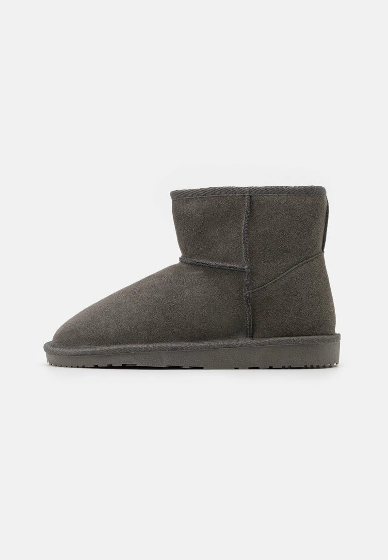 Even&Odd Damen LEATHER WINTER BOOTIES - Stiefelette - Grey 4 Even&Odd Damen LEATHER WINTER BOOTIES - Stiefelette - Grey – Bild 2