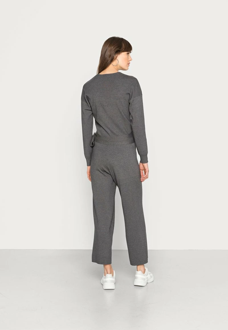 Even&Odd Damen WRAPPED CARDIGAN SET - Strickjacke - Mottled Dark Grey 5 Even&Odd Damen WRAPPED CARDIGAN SET - Strickjacke - Mottled Dark Grey – Bild 3