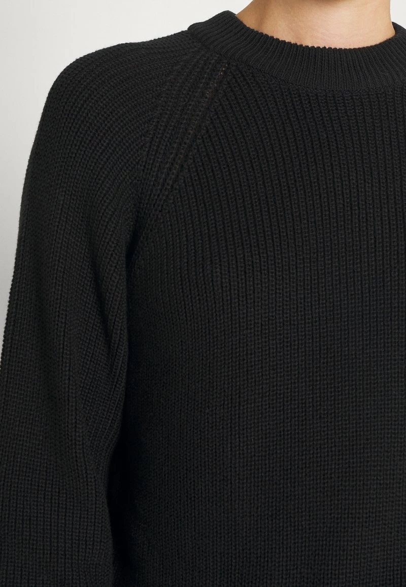 Even&Odd Damen VOLUME SLEEVE JUMPER - Strickpullover - Black 7 Even&Odd Damen VOLUME SLEEVE JUMPER - Strickpullover - Black – Bild 5
