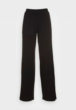 Even&Odd Damen Basic Wide Leg Trousers - Stoffhose - Black -Even&Odd Verkäufe c8db0bc6f2d34b4e92b5c727c14fd99c