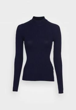 Even&Odd Damen Strickpullover - Dark Blue -Even&Odd Verkäufe c92bd0fec9ba4a6d8e421ac2458b5212