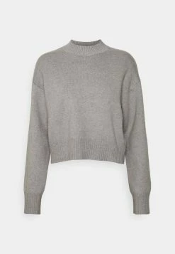 Even&Odd Damen Strickpullover - Mottled Grey -Even&Odd Verkäufe c9b7cb89af744ed58e0770e1cc2b7098