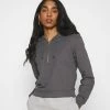 Even&Odd Damen Kapuzenpullover - Mottled Grey