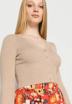 Even&Odd Damen Strickjacke - Sand -Even&Odd Verkäufe cb06cdc95fd34063990872e09ef664c7