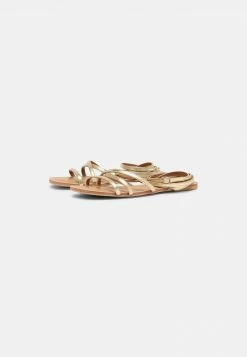Even&Odd Damen Riemensandalette - Gold -Even&Odd Verkäufe ce9a2ada59784e02ba5abbdebb67f353