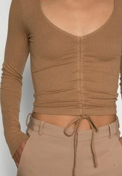 Even&Odd Damen Langarmshirt - Brown -Even&Odd Verkäufe ced9b082f0304e3da762affe5ff6e07a