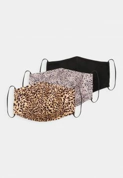 Even&Odd Unisex 3 PACK - Stoffmaske - Multi/brown/black -Even&Odd Verkäufe d01ef79c95f24d51a214825924f9d8bd