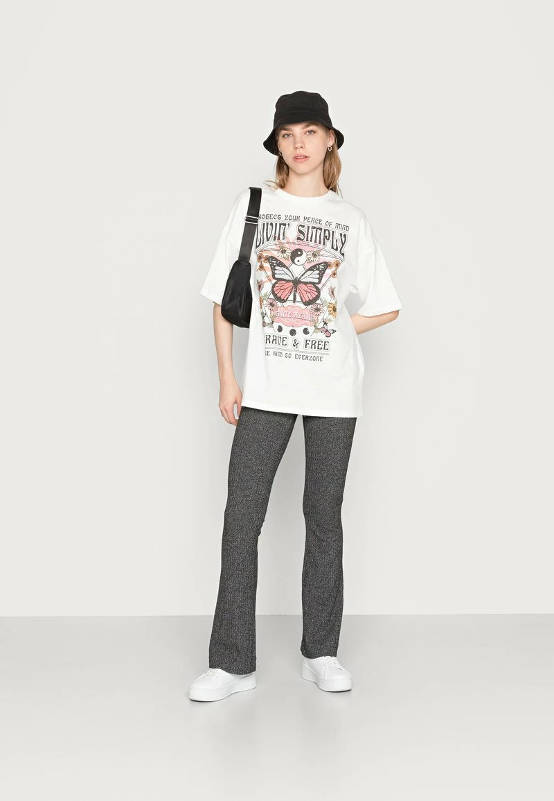 Even&Odd Damen T-Shirt Print - White 4 Even&Odd Damen T-Shirt Print - White – Bild 2