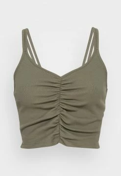 Even&Odd Damen Top - Khaki -Even&Odd Verkäufe d685a067fbc34feb9c4176327b3c451c