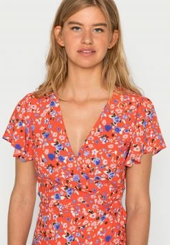 Even&Odd Damen Freizeitkleid - Red/blue -Even&Odd Verkäufe d6a6eb3840bc4021b18580c4771958fb