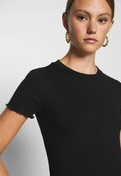 Even&Odd 2 PACK - T-Shirt Basic - Black/white | Damen -Even&Odd Verkäufe d6c6704a5a414318bdc4a4bbc78fc95f