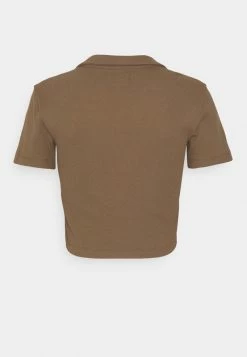 Even&Odd Damen Poloshirt - Brown -Even&Odd Verkäufe d726c66d25e4480a956605b84afc965a