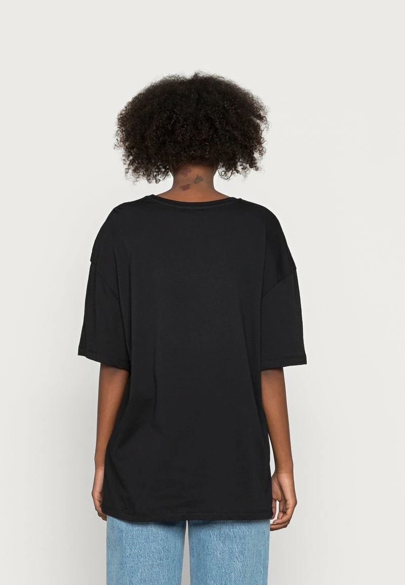 Even&Odd Damen LIZ SMILE DAISY TEE - T-Shirt Print - Black 5 Even&Odd Damen LIZ SMILE DAISY TEE - T-Shirt Print - Black – Bild 3