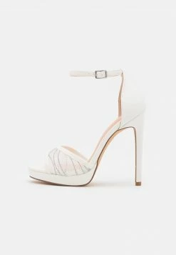 Even&Odd High Heel Sandalette - White | Damen