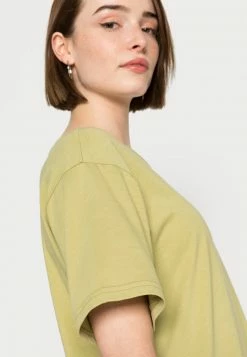 Even&Odd Damen Jerseykleid - Light Green -Even&Odd Verkäufe d7f439b6a5b44b1cb110540c86362a8a