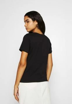 Even&Odd Damen T-Shirt Print - Black -Even&Odd Verkäufe d864517fa1794dafbd4fb80ce7c129b4