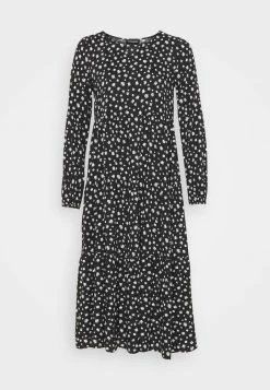 Even&Odd Damen Freizeitkleid - Black/white -Even&Odd Verkäufe d9250db9153448cd8321aa0dff7f77dc