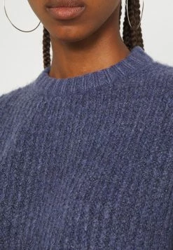 Even&Odd Damen Strickpullover - Blue-grey -Even&Odd Verkäufe d97134bde3514fb2892dfeb8aceae95c