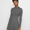 Even&Odd Damen Jerseykleid - Dark Grey