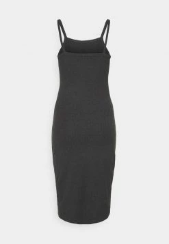 Even&Odd Damen Jerseykleid - Mottled Dark Grey -Even&Odd Verkäufe dfa1378d463848e98f890bb055207df1