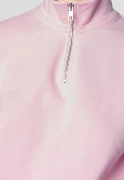 Even&Odd Damen CROPPED WITH HALF ZIP COLLAR - Sweatshirt - Light Pink -Even&Odd Verkäufe dfc3bb06b02e41a2a915eb69216a8267