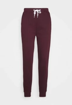 Even&Odd Damen Regular Fit Jogger With Contrast - Jogginghose - Dark Red -Even&Odd Verkäufe e25f67a3843842aa938ff1bb115cd950