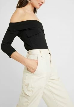 Even&Odd BODYSUIT - Langarmshirt - Black | Damen -Even&Odd Verkäufe e2b8ca9fb3474d1393f23578195c9ef3